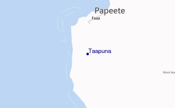 carte de localisation de Taapuna