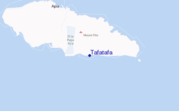 Tafatafa Location Map