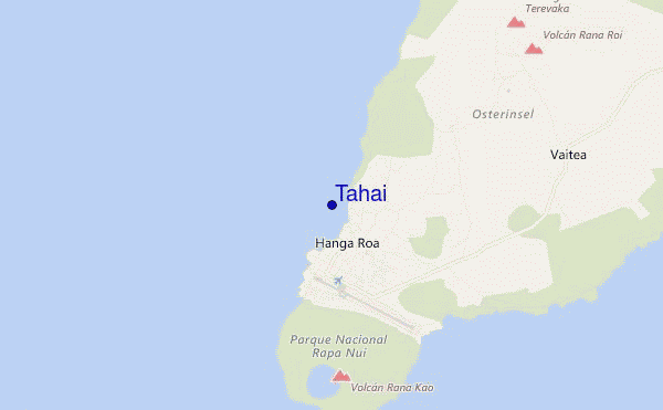 carte de localisation de Tahai