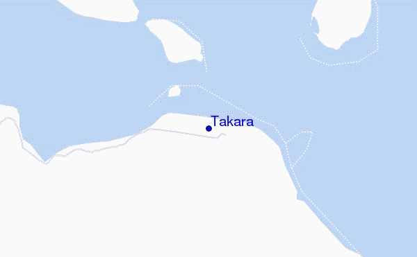 carte de localisation de Takara