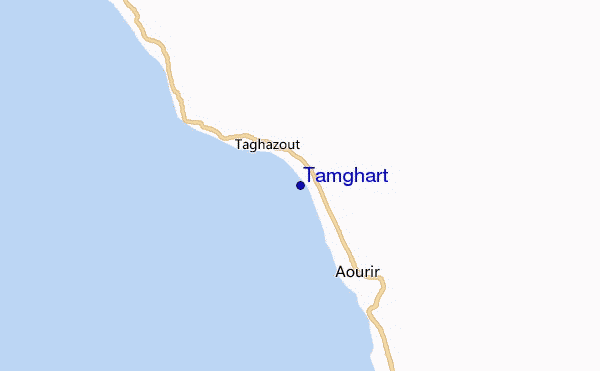 carte de localisation de Tamghart
