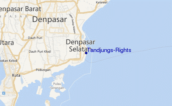 carte de localisation de Tandjungs-Rights