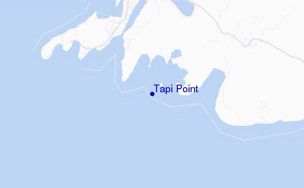 carte de localisation de Tapi Point