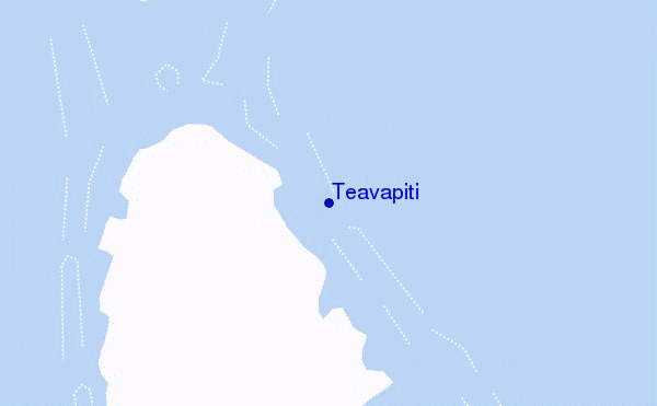 carte de localisation de Teavapiti