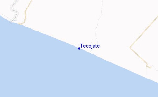 carte de localisation de Tecojate