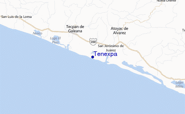 Tenexpa Location Map