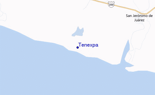 carte de localisation de Tenexpa