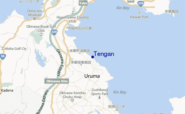 carte de localisation de Tengan