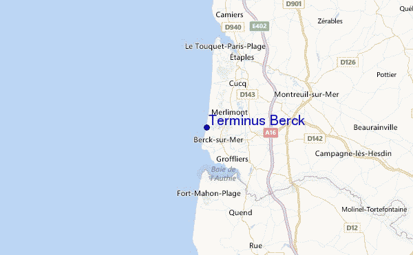 Terminus Berck Location Map