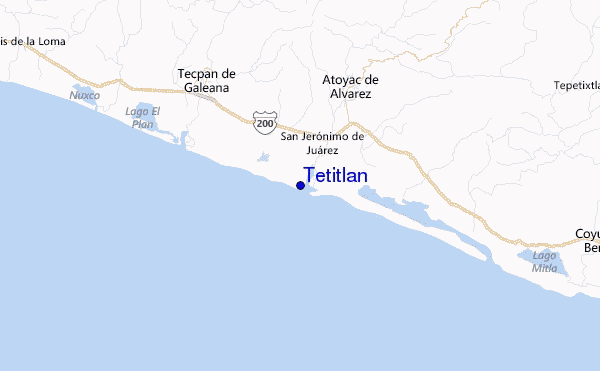 Tetitlan Location Map