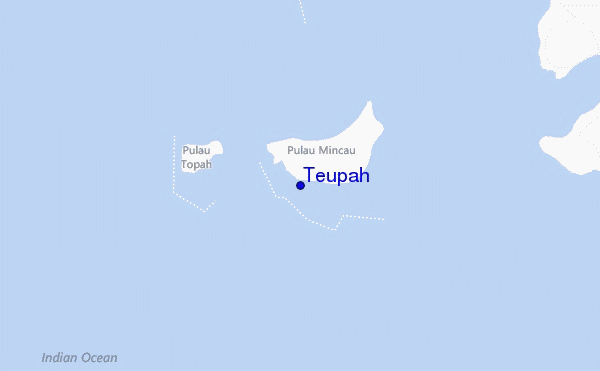 carte de localisation de Teupah