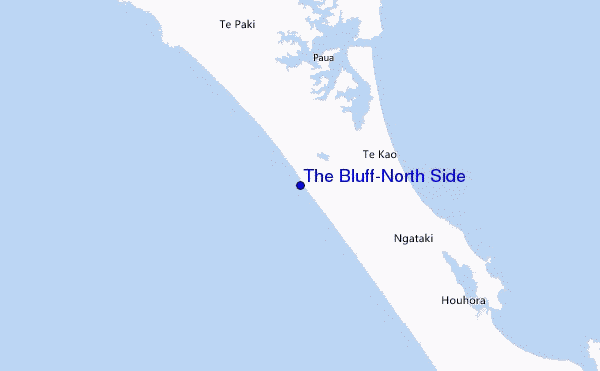 The Bluff-North Side Location Map