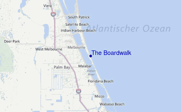The Boardwalk Location Map
