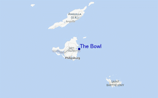 The Bowl Location Map