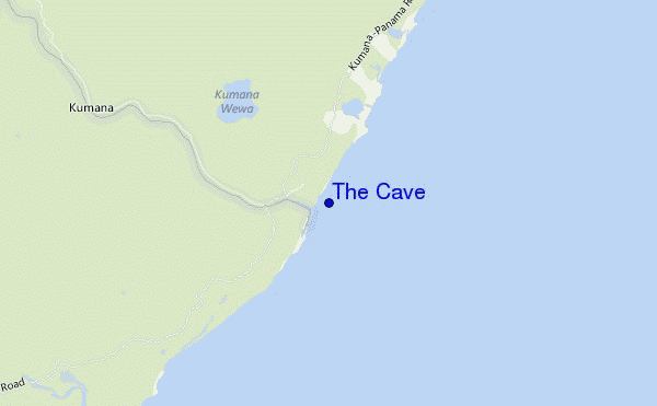 carte de localisation de The Cave