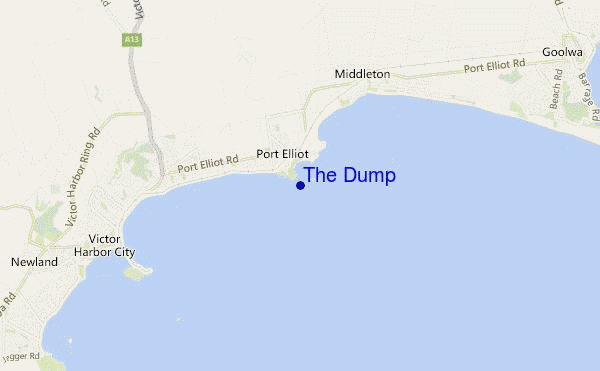 carte de localisation de The Dump