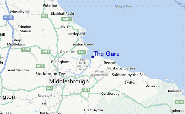 The Gare Location Map