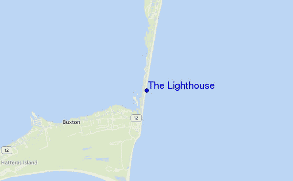 carte de localisation de The Lighthouse