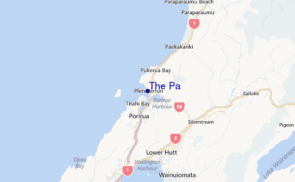 The Pa Location Map