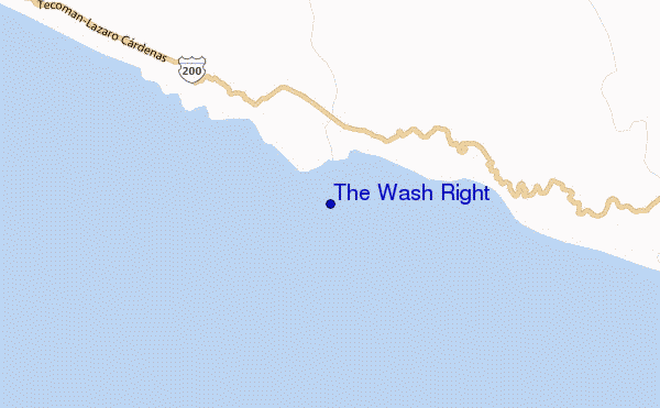 carte de localisation de The Wash Right