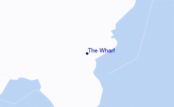 carte de localisation de The Wharf