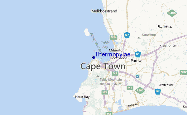 Thermopylae Location Map