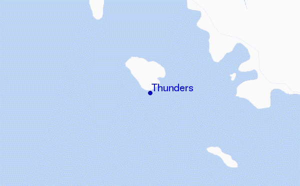 carte de localisation de Thunders