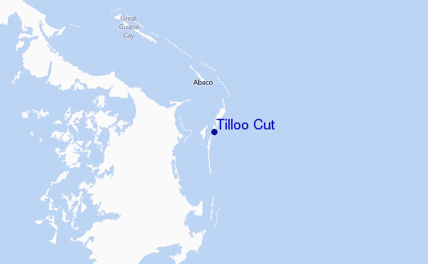 Tilloo Cut Location Map