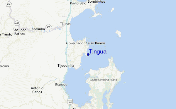 Tingua Location Map