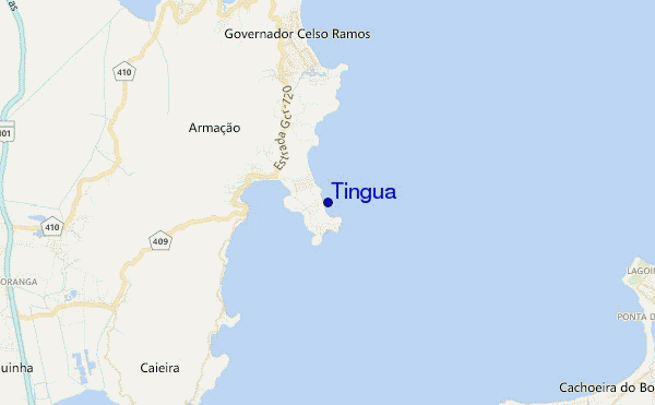 carte de localisation de Tingua