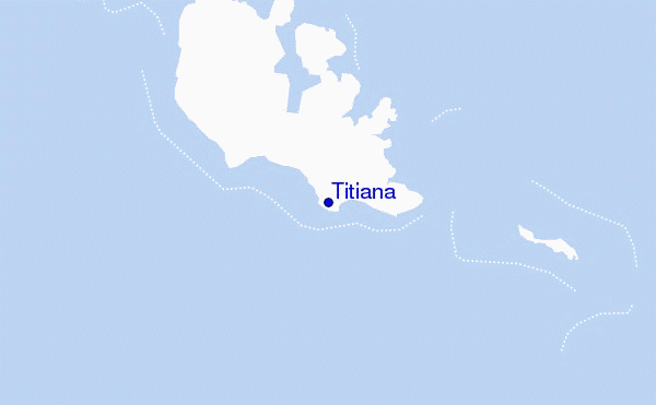 carte de localisation de Titiana