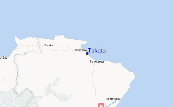 Tokata Location Map