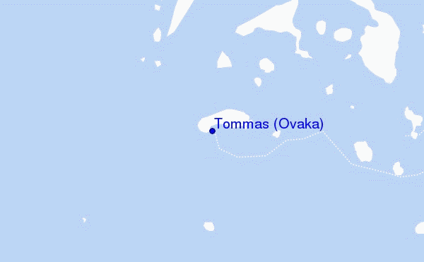 carte de localisation de Tommas (Ovaka)