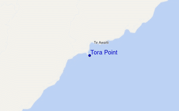 carte de localisation de Tora Point