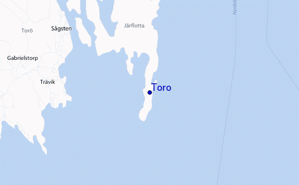 carte de localisation de Toro