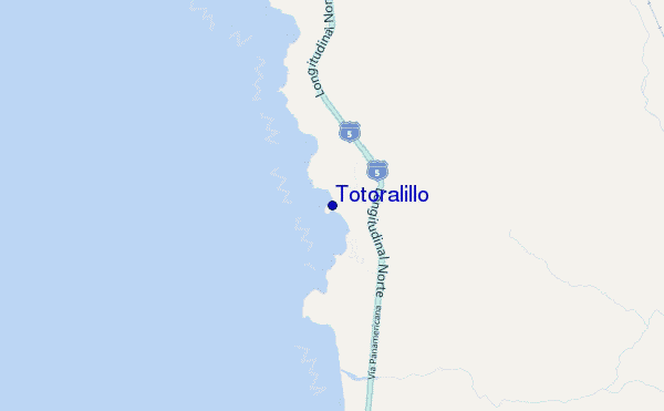 carte de localisation de Totoralillo