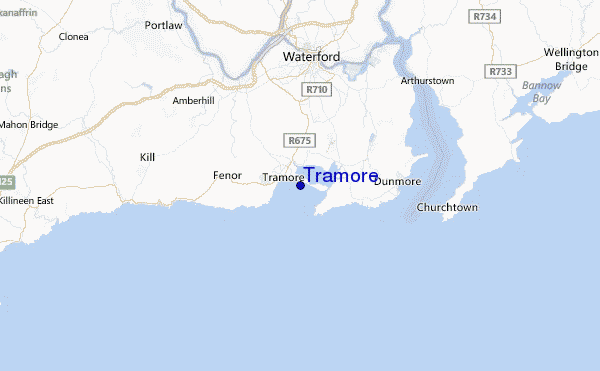 Tramore Location Map