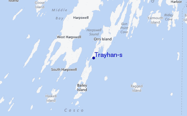 carte de localisation de Trayhan's