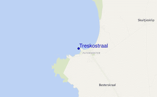 carte de localisation de Treskostraal