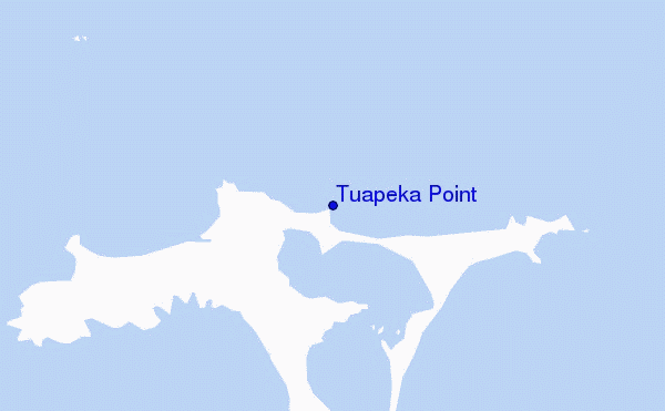Tuapeka Point Location Map