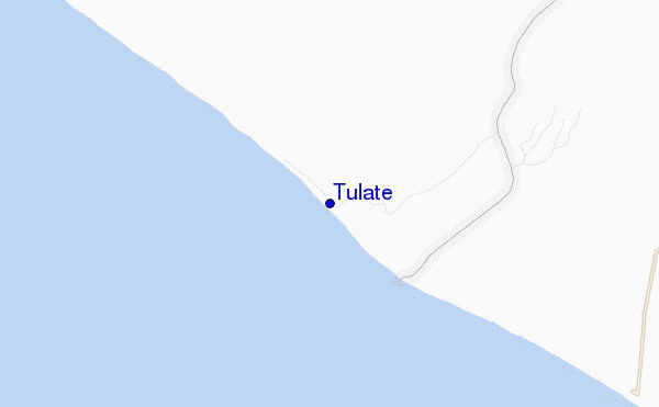 carte de localisation de Tulate