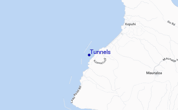 carte de localisation de Tunnels
