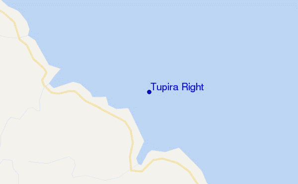 carte de localisation de Tupira Right