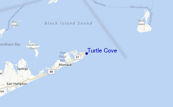 Turtle Cove Location Map