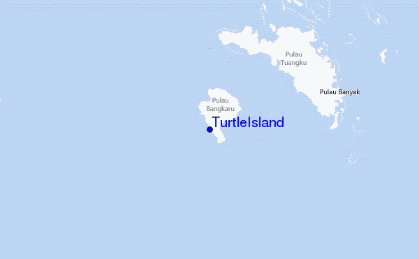 Turtle Island Location Map