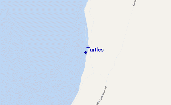carte de localisation de Turtles