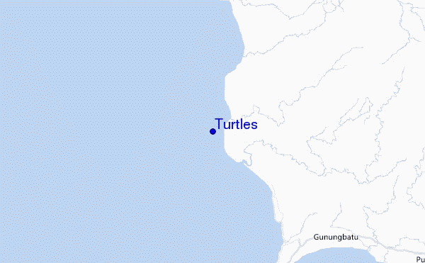 carte de localisation de Turtles