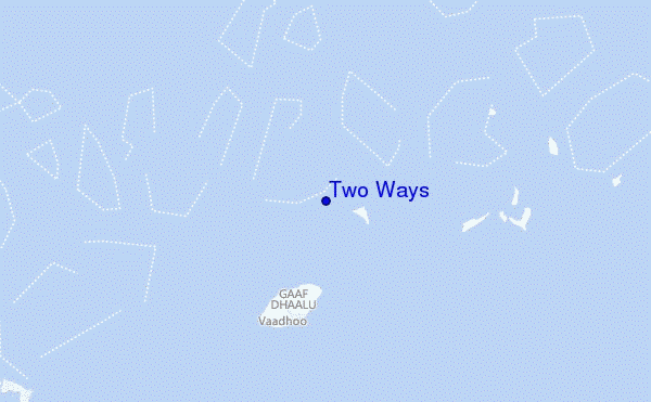 carte de localisation de Two Ways