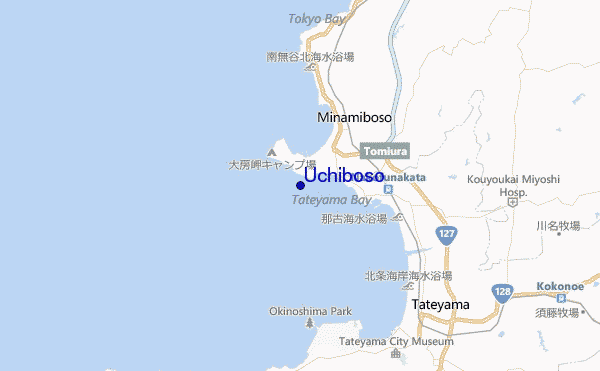 carte de localisation de Uchiboso