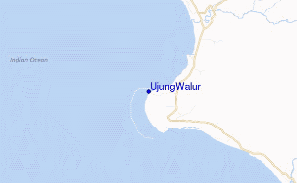 carte de localisation de Ujung Walur